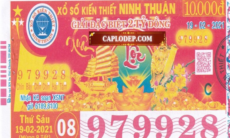 Đại Lý Xổ Số Kiến Thiết Ninh Thuận